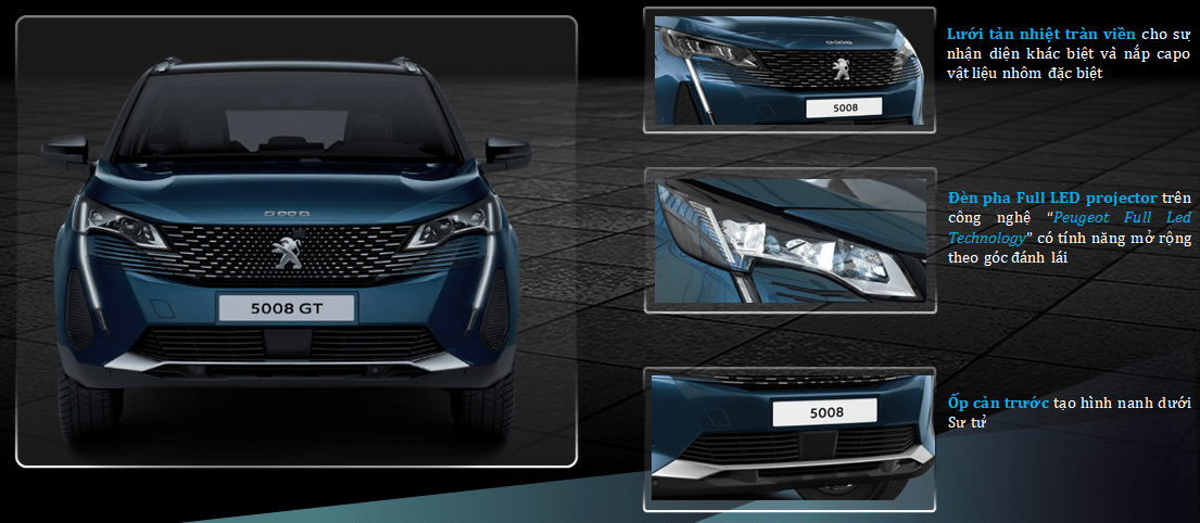 Ngoại thất Peugeot 5008 Mới